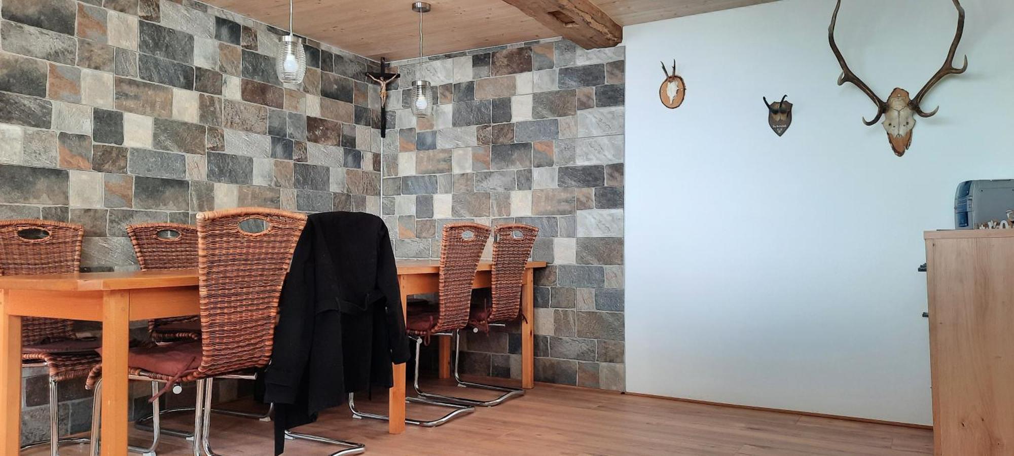 히티사우 Ferienhuette Kaelberweide 아파트 객실 사진
